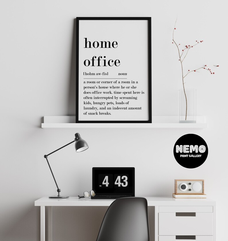 Funny Home Office Decor Home Office Decor Office Wall Art Etsy