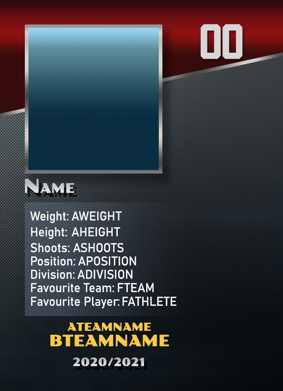 INSTANT DOWNLOAD Trading Card Sports Composite Classic Custom Etsy Canada