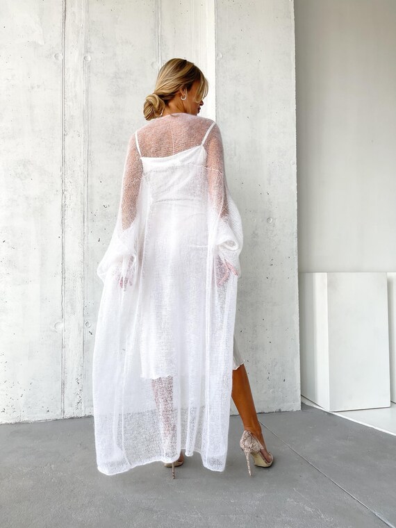 knee length dresses for ladies Kadi Maxi Dress - White main image 0