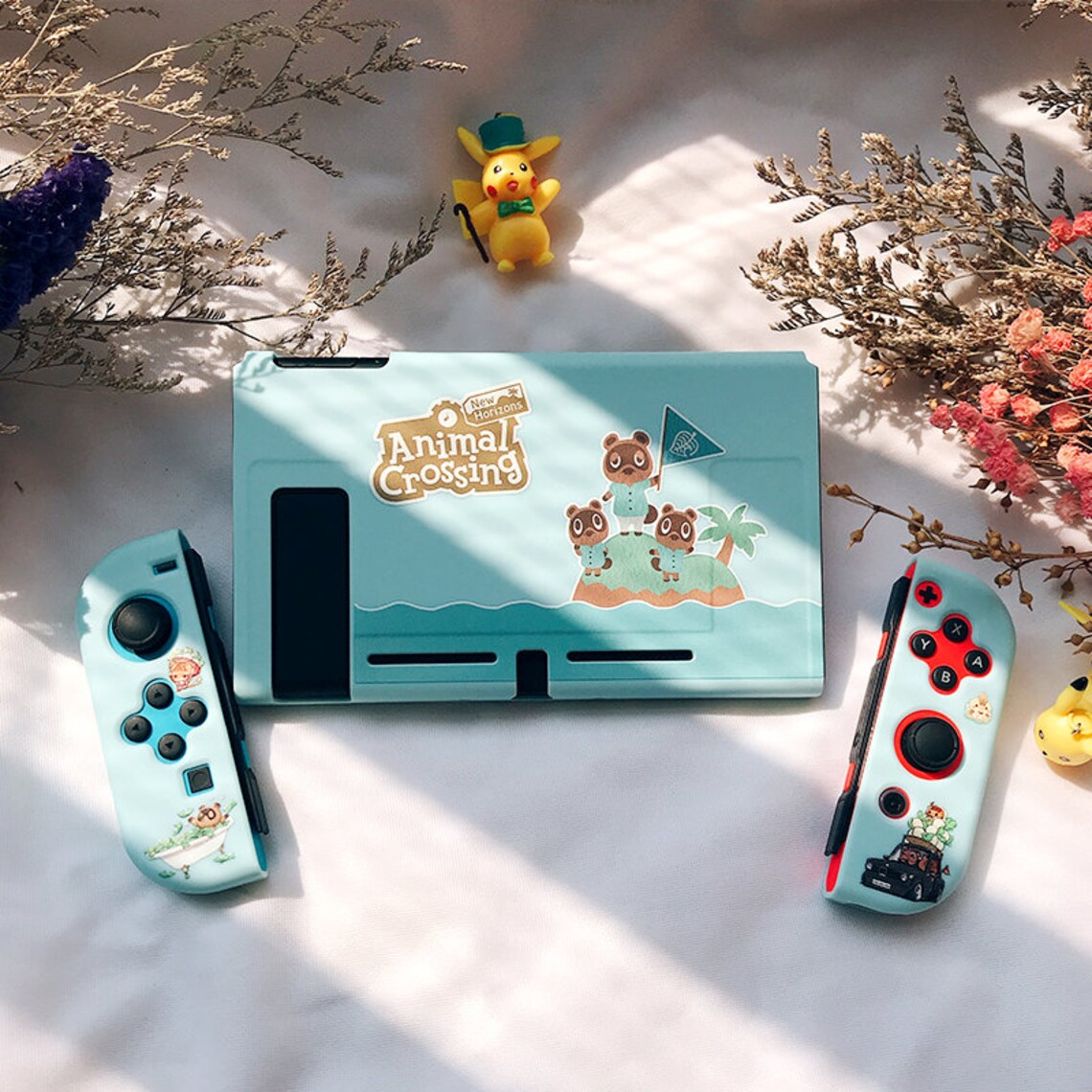 Cute ANIMAL CROSSING Switch Silicone Protective Case Cover | Etsy