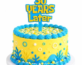 Personalized Birthday Cake Topper.
