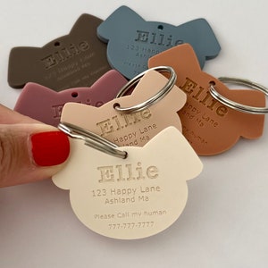 Dog tag for Collar SVG |Pet Puppy Tag laser file|Gloforge tested| Laser File