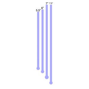 Laser Drink Stirrers SVG Template: Swizzle Stick File, Glowforge Ready (Digital File)