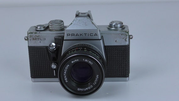 Camera PRAKTICA MTL3 Mtl 3 35 Mm + Pentacon 50 Mm 1.8 Multi