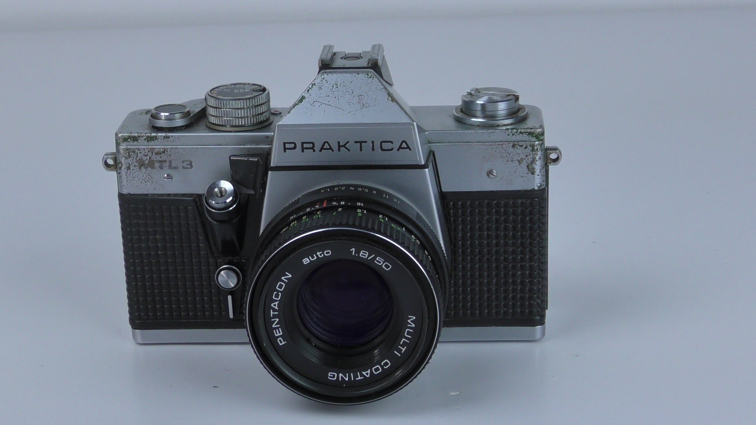 Camera PRAKTICA MTL3 Mtl 3 35 Mm + Pentacon 50 Mm 1.8 Multi