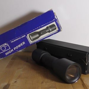 Jossep 5x video converter Telephoto lens con scatula e custodia originale