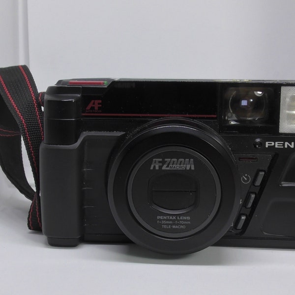 Fotokamera Pentax IQZomm IQ compatta 35mm rullino AF Autofokus
