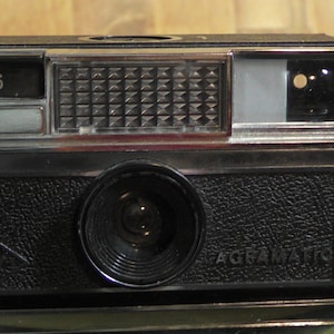 Camera agfamatic 126 analog roll 126 mm agfa