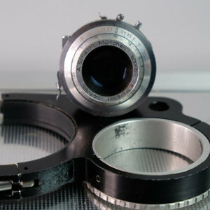 TRAVEGAR Photo Lens A. SCHACHT MUNCHEN 60005 1:4.5 85 mm