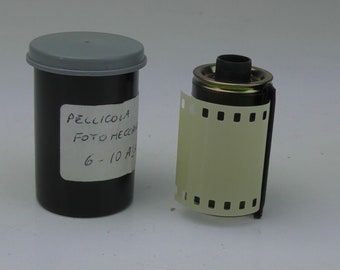 roll 35 mm photomechanical film hand-loaded 6-10 ASA very rare