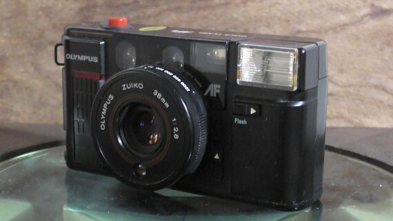 Olympus Quick Flash Camera Afl Zuiko 38 Mm for Roll 35 Mm Analog