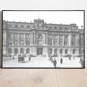 Brussels The Post Office at the beginning of the century