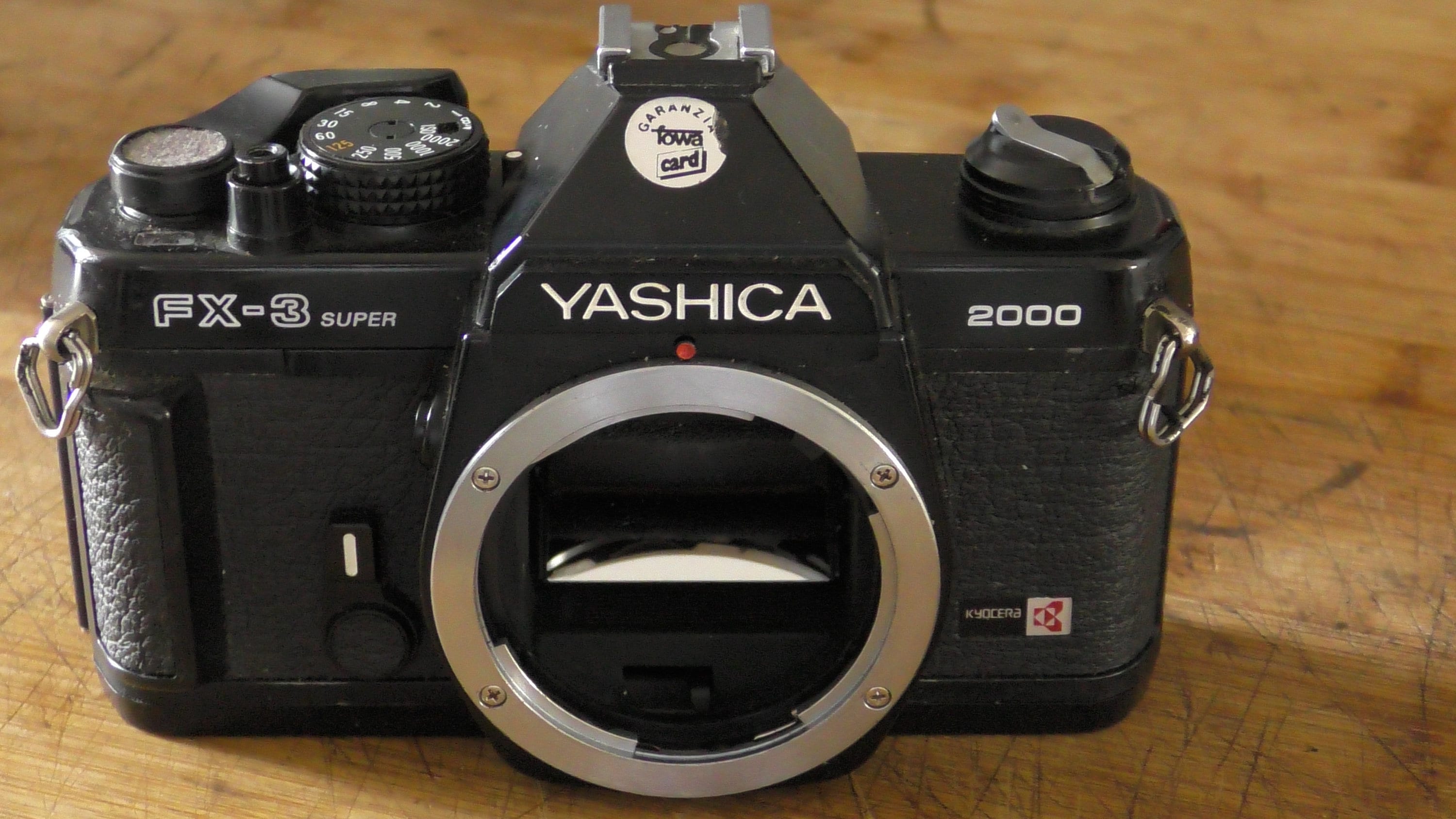 Yashica FX-3 Super 2000 + Nagon Lens 60-300 1:4.0-5.6 +