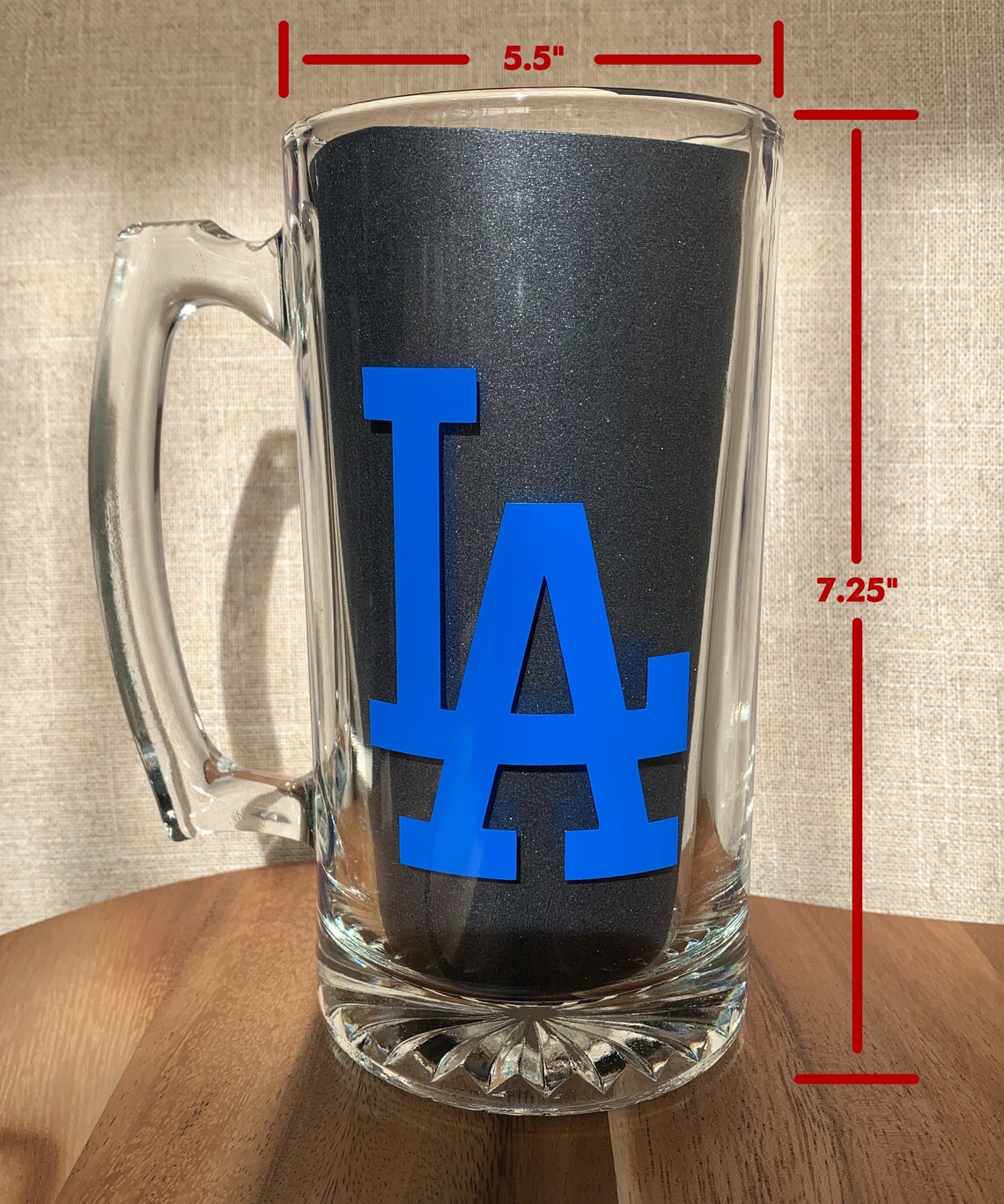 Custom Beer Mug Vinyl Decal MLB Team Logo Etsy