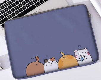 Cute Pet Dog and Many Cats Laptop Notebook Handle Sleeve Bag Case Cover for 15 inches MacBook Pro Twin Sides Printing Cute Pet Dog and Many Cats Laptop Notebook Handle Sleeve Bag Case Cover for 15 inches MacBook Pro Twin Sides Printing