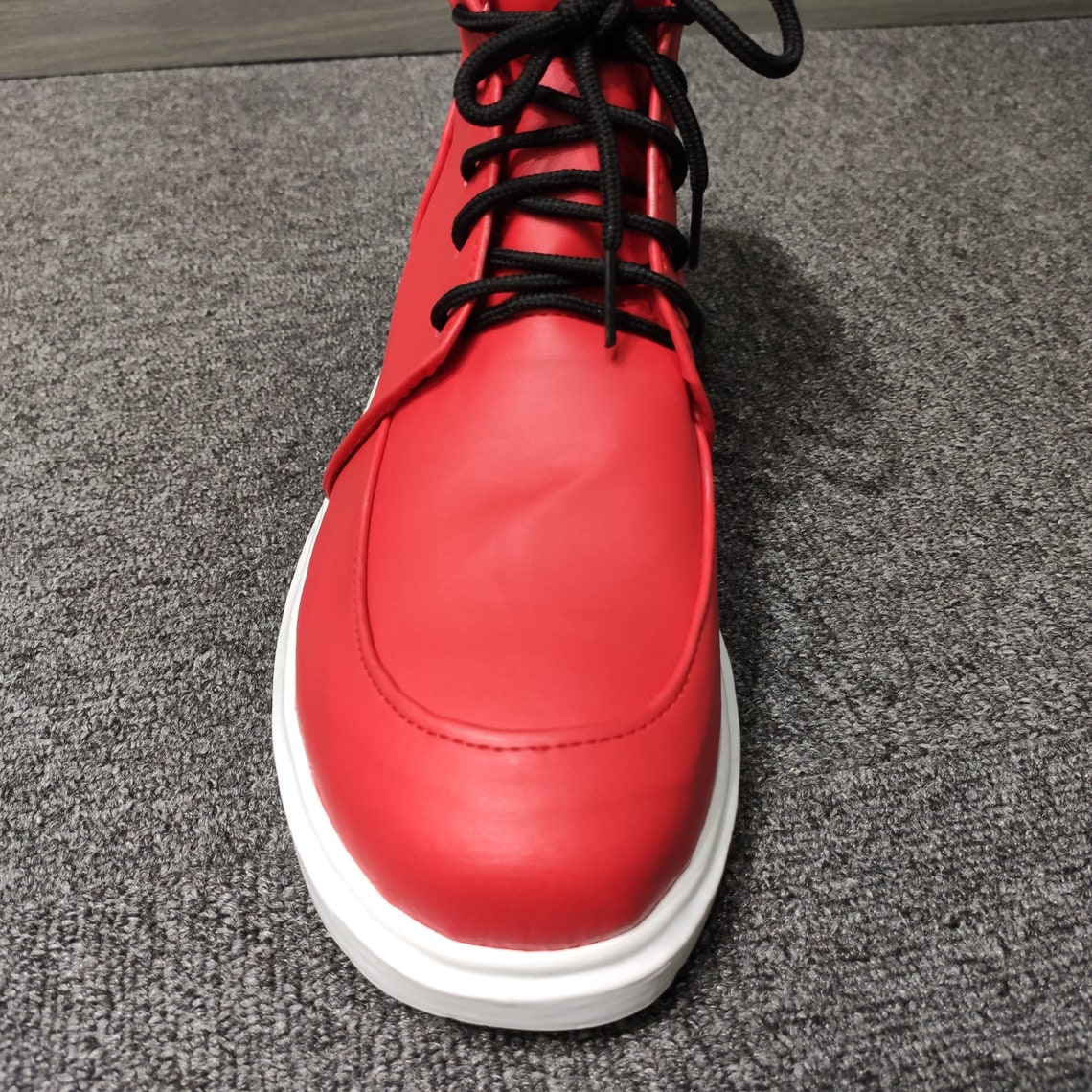 My Hero Academia Midoriya Izuku Red Sneakers Shoes Cosplay | Etsy