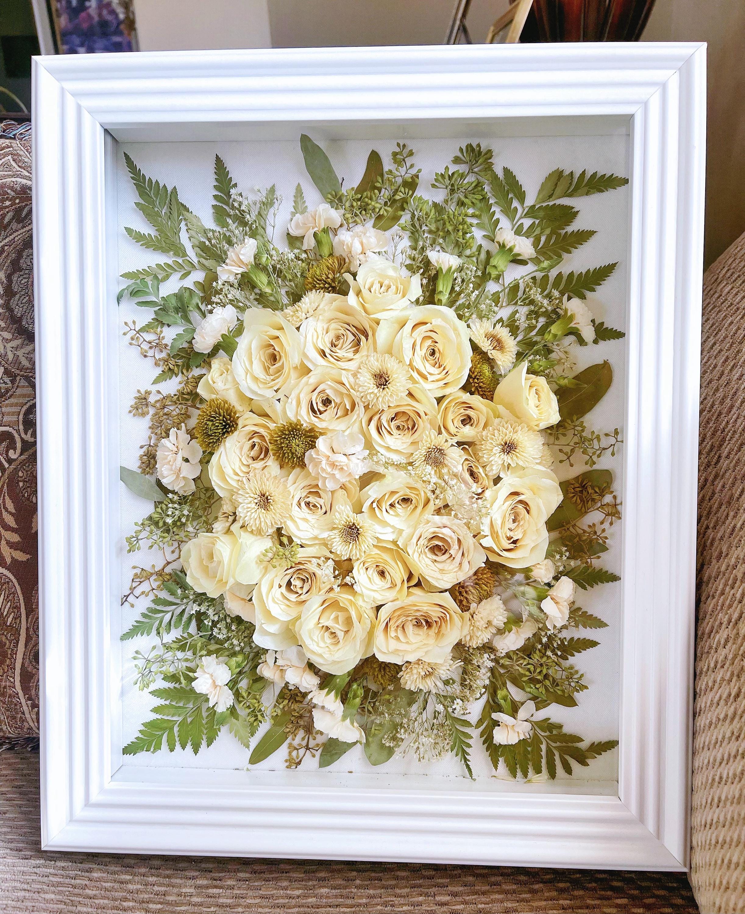 Preserved Wedding Bouquet | Custom Shadow Box | Bridal Bouquet Preservation | Preserved Bouquet Keepsake