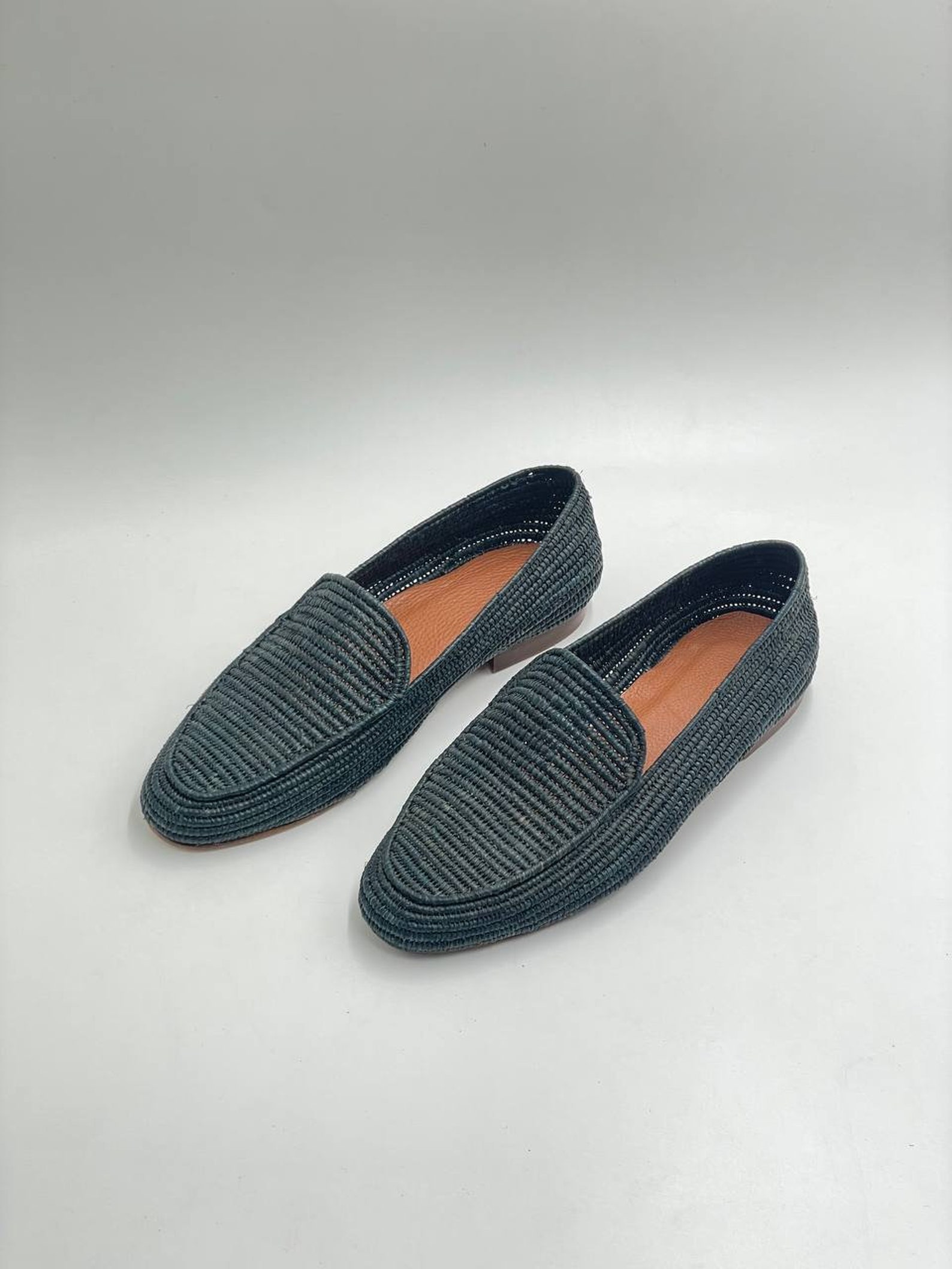 Raffia Loafers for Men Raffia Shoes for Men Men's Raffia - Etsy