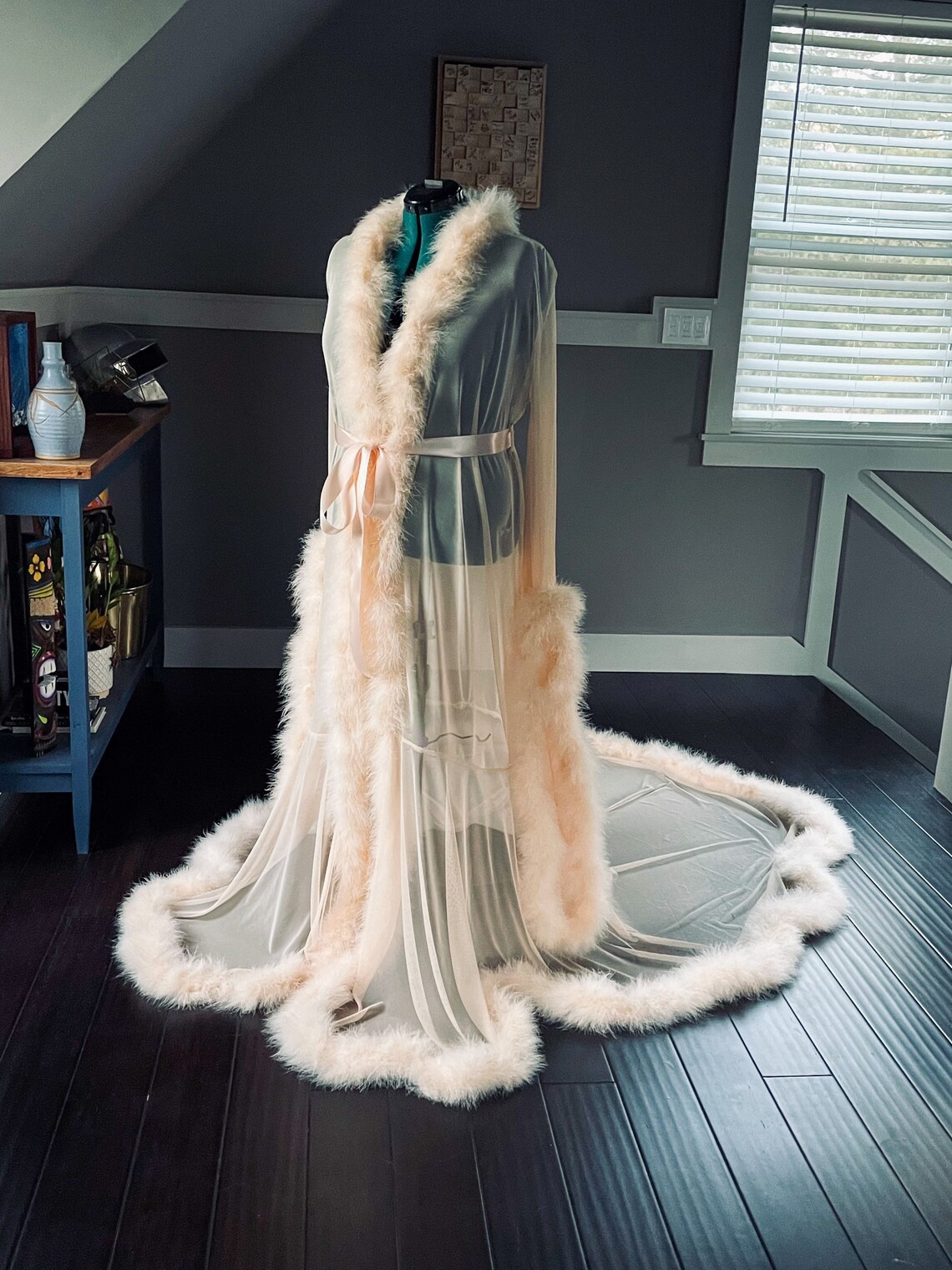 The Rich Widow Robe Etsy