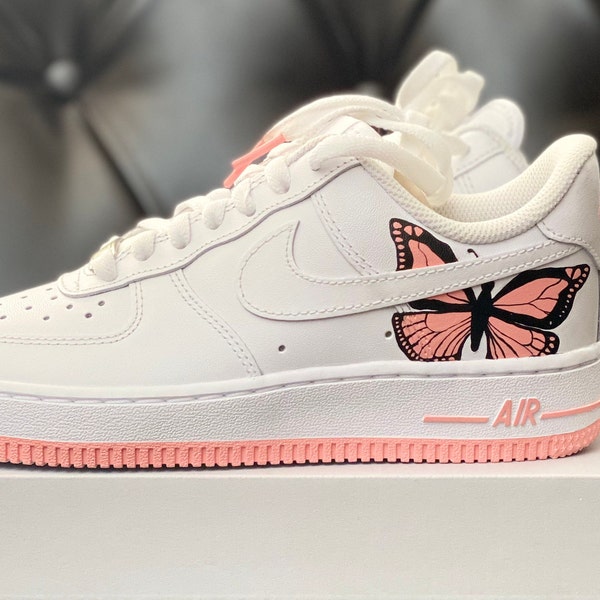 Custom Aesthetic Butterfly Air Force One's