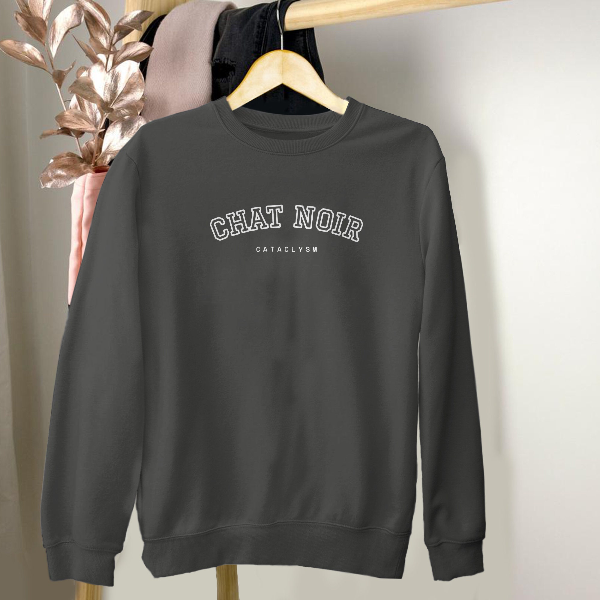 Chat Noir Cat Noir Crewneck Sweatshirt Merch Miraculous | Etsy