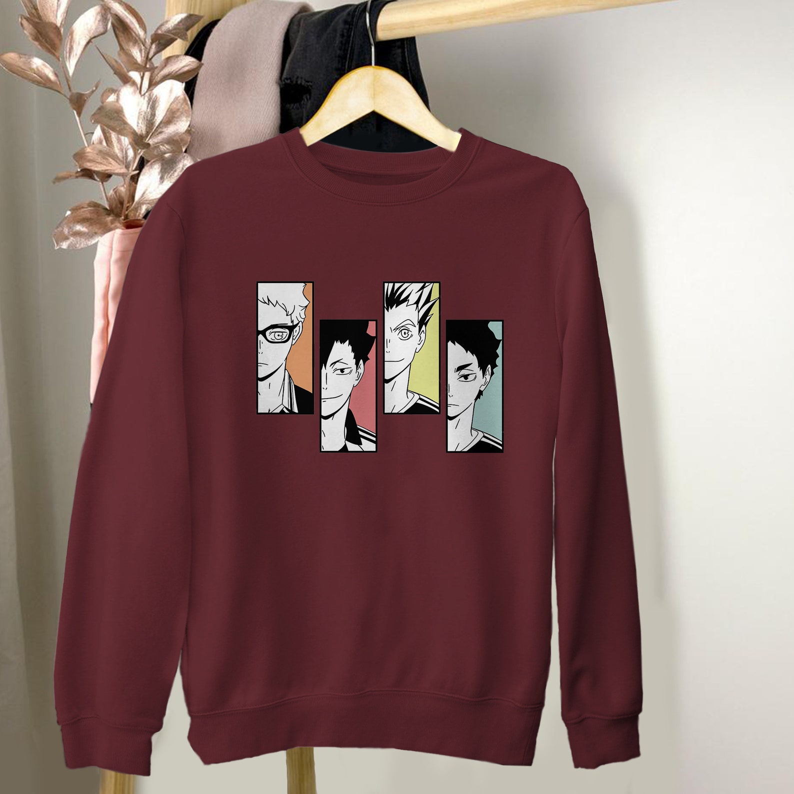Karasuno sweatshirts Clearance