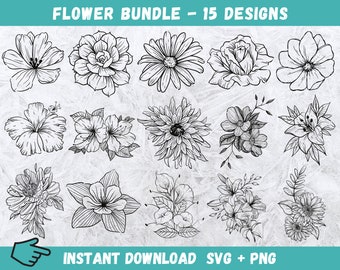 Free Free Flower Svg Image 107 SVG PNG EPS DXF File