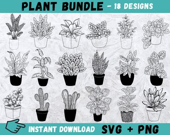 Free Free 232 Outline Flower Pot Svg SVG PNG EPS DXF File