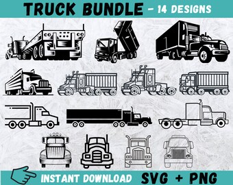 Download 18 Wheeler Svg Etsy