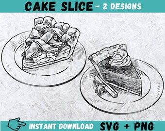Download Cake Slice Svg Etsy
