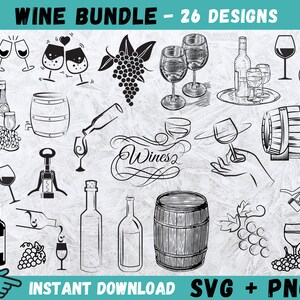 Download Mandala Wine Svg Wine Cricut Design Etsy