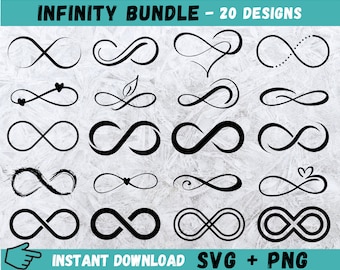 Infinity SVG, Infinity Symbol Svg, Infinity Zeichen Svg, Infinity Svg, Infinity Svg, Love Infinity Svg, Herz Svg, Infinity Cut Datei, Infinity Silhouette