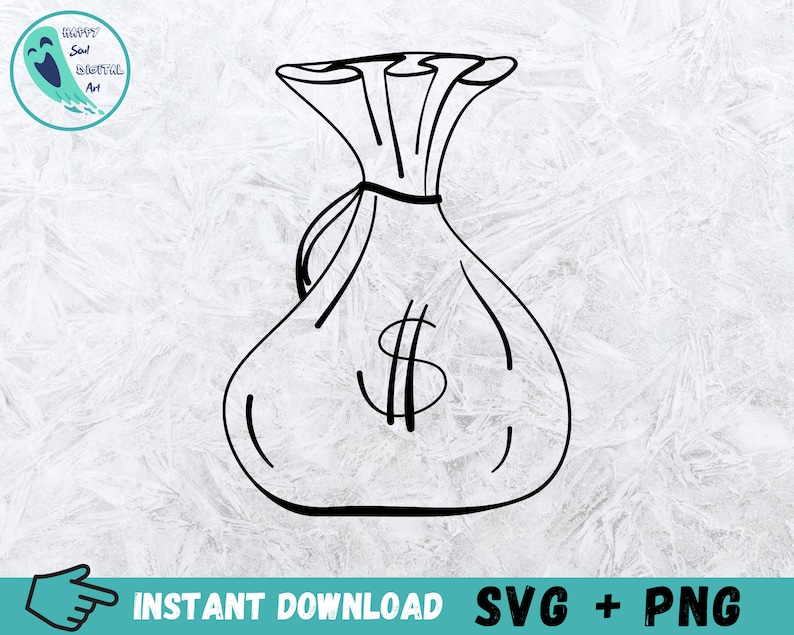 Dollar SVG, Money Bag SVG, Dollar Sign SVG Bundle, Dollar Sign Clip Art, Dollar Sign Cut Files, Money Bag Vector, Dollar Sign Cricut, Png image 6