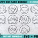 Happy Kid Face Svg, Kid Face Svg, Children Face Svg, Boy Face Svg, Girl ...