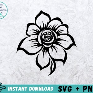 Flowers SVG, Flower Silhouette, Wildflower SVG, Flower Cricut, Flower ...