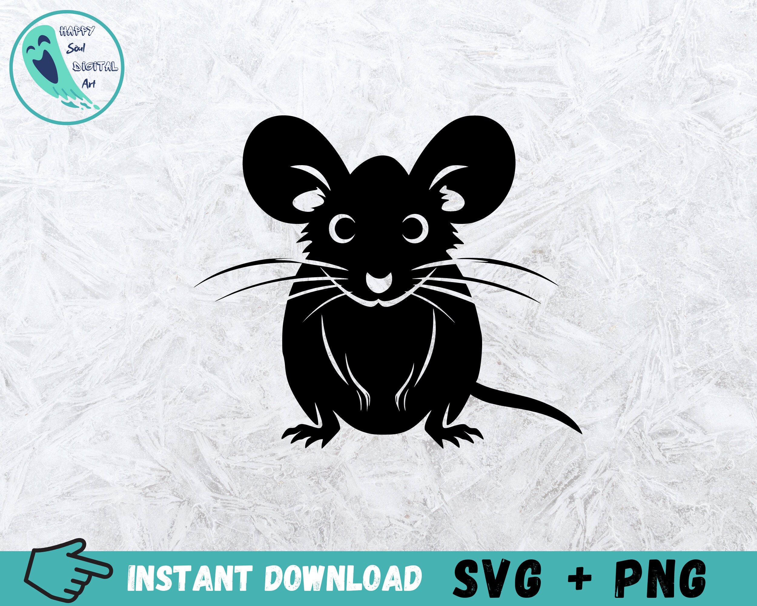 Rat SVG Bundle: Hand-drawn Clipart, Silhouette (digital Download) - Etsy
