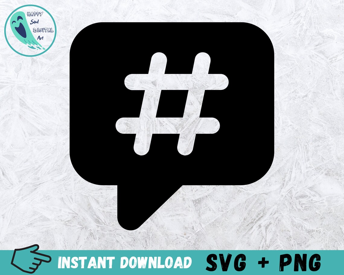 Hashtag SVG Hashtag Sign Svg Hashtag Printable Hashtag Etsy