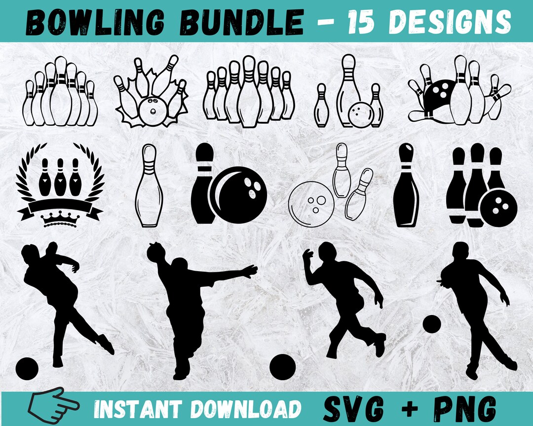 Bowling Svg Bundle, Bowlingsvg, Bowling Ball Svg, Bowling Player Svg