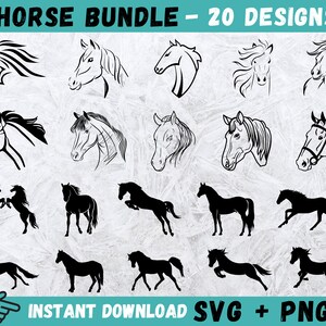 Pferd SVG, Pferd Cricut, Pferdekopf zwart, Pferd Clipart, Pferd Silhouette, Dateien für Cricut, Pferd Vektor, sofortiger Download, Pferd geschnitten Datei