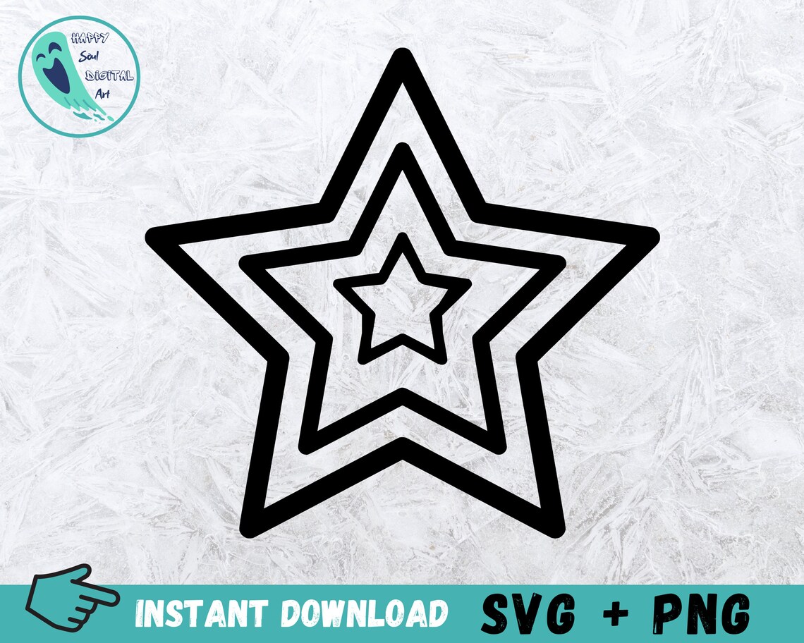 Star SVG Star Svg Bundle Star Clipart Star Cricut Stars - Etsy