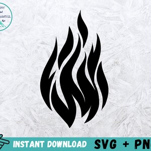Fire Flame SVG Clipart Bundle: 45 Hand-drawn Designs (digital Download ...