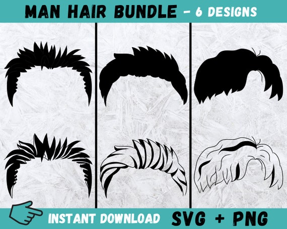 Man Haircuts Svg 