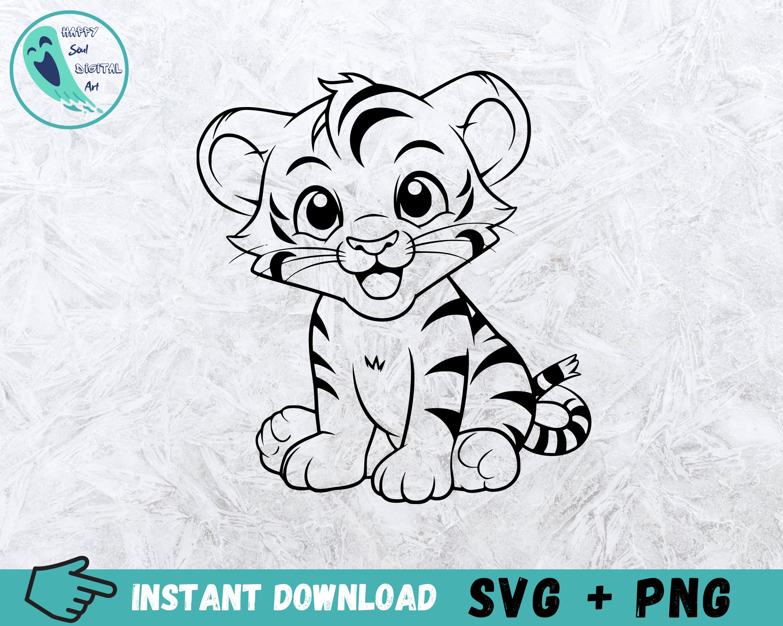 Baby Tiger SVG, Tiger Head Cricut, Cute Tiger Svg, Baby Tiger Head Svg,  Little Tiger Clipart, Tiger Silhouette, Cute Tiger Cut File, Vector - Etsy, image size:2500x2000