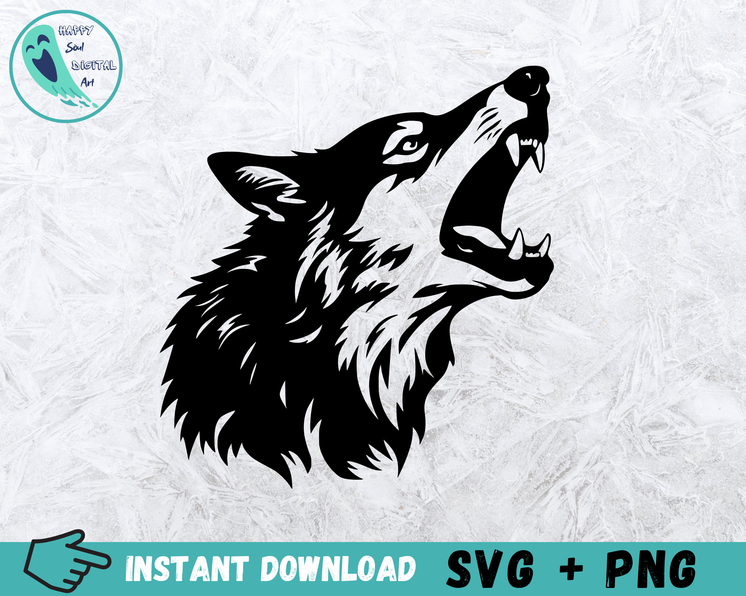 Wolf SVG Bundle: Hand-drawn Designs (instant Download) - Etsy