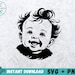 Happy Child Face Svg, Happy Kid Face Svg, Kid Face Svg, Children Face ...