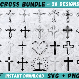 Cross SVG, Cross Cricut, Cross Svg File, Cross Clipart, Crosses Svg, Christian Svg, Catholic Svg, Cross Silhouette, Cross Cut File, SVG, PNG