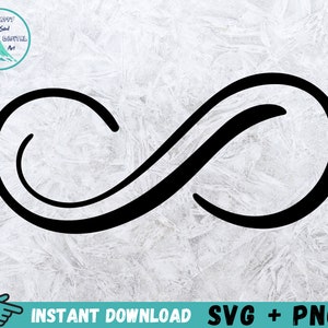 Infinity SVG Infinity Symbol Svginfinity Sign Svg Infinity | Etsy