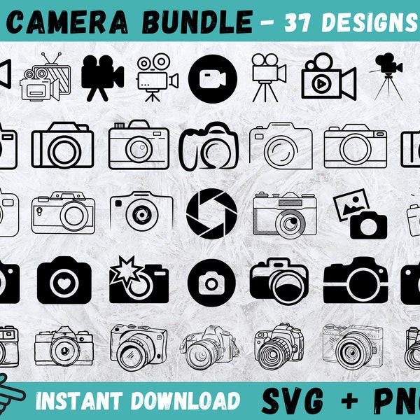 Camera SVG, Camera Cricut, Fotografie Svg, Camera Vector, Foto Nemen Svg, Selfie Svg, Statief Svg, Camera Silhouet, DSLR Svg, Clipart, Png