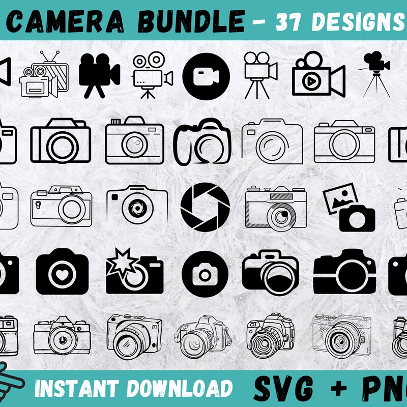 Svg Computer Camera Camera Silhouette Svg - Etsy