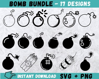 Bomb Svg | Etsy